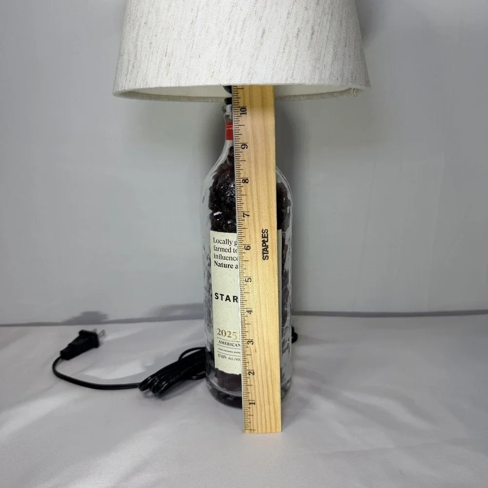 Makers Mark Star Hill Farm Whiskey Bottle Table Lamp 2025 Release Father's‎ Day